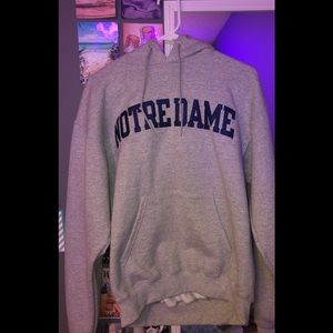 Notre dame vintage hoodie!